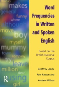 Cover image: Word Frequencies in Written and Spoken English 9780582320079