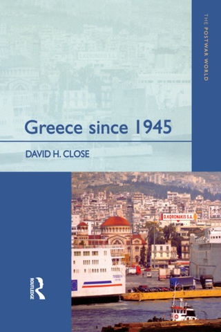 Cover image: Greece since 1945 9780582356672