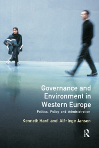 Cover image: Governance and Environment in Western Europe 9780582368200