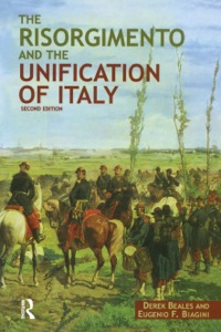 Cover image: The Risorgimento and the Unification of Italy 2nd edition 9780582369580