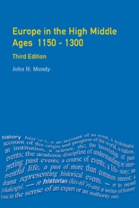 Cover image: Europe in the High Middle Ages 3rd edition 9780582369870