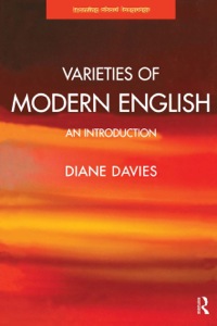 Cover image: Varieties of Modern English 9780582369962