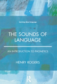 Cover image: The Sounds of Language 9780582381827