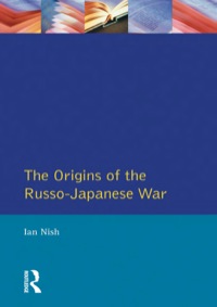 Cover image: The Origins of the Russo-Japanese War 9780582491144