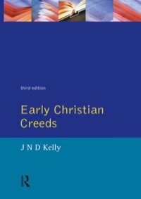 Cover image: Early Christian Creeds 9780582492196