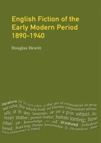 Cover image: English Fiction of the Early Modern Period 9780582492844