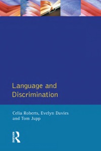 Cover image: Language and Discrimination 9780582552654