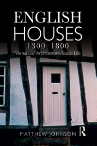 Cover image: English Houses 1300-1800 9780582772182