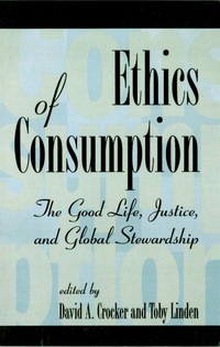 Cover image: Ethics of Consumption 9780847684946