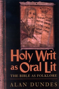 Cover image: Holy Writ as Oral Lit 9780847691975