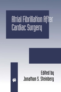 Cover image: Atrial Fibrillation after Cardiac Surgery 1st edition 9780792386551