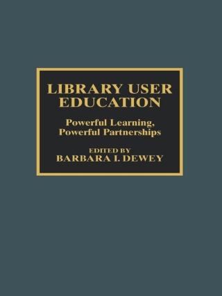 Imagen de portada: Library User Education 9780810838970