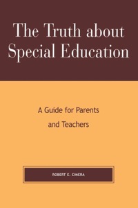 Imagen de portada: The Truth About Special Education 9780810844841