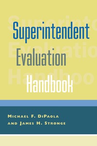 Imagen de portada: Superintendent Evaluation Handbook 9780810846074