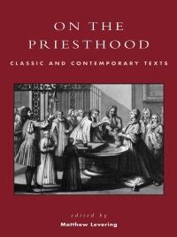 Imagen de portada: On the Priesthood 9780742514942