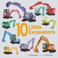 Cover image: 10 Little Excavators 9780593301357