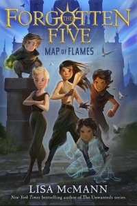 Cover image: Map of Flames (The Forgotten Five, Book 1) 9780593325407
