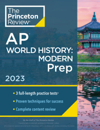 Cover image: Princeton Review AP World History: Modern Prep, 2023 9780593450956
