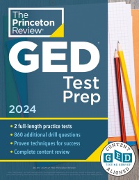 Cover image: Princeton Review GED Test Prep, 2024 9780593516973