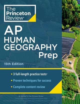 Cover image: Princeton Review AP Human Geography Prep, 15th Edition 15th edition 9780593517215