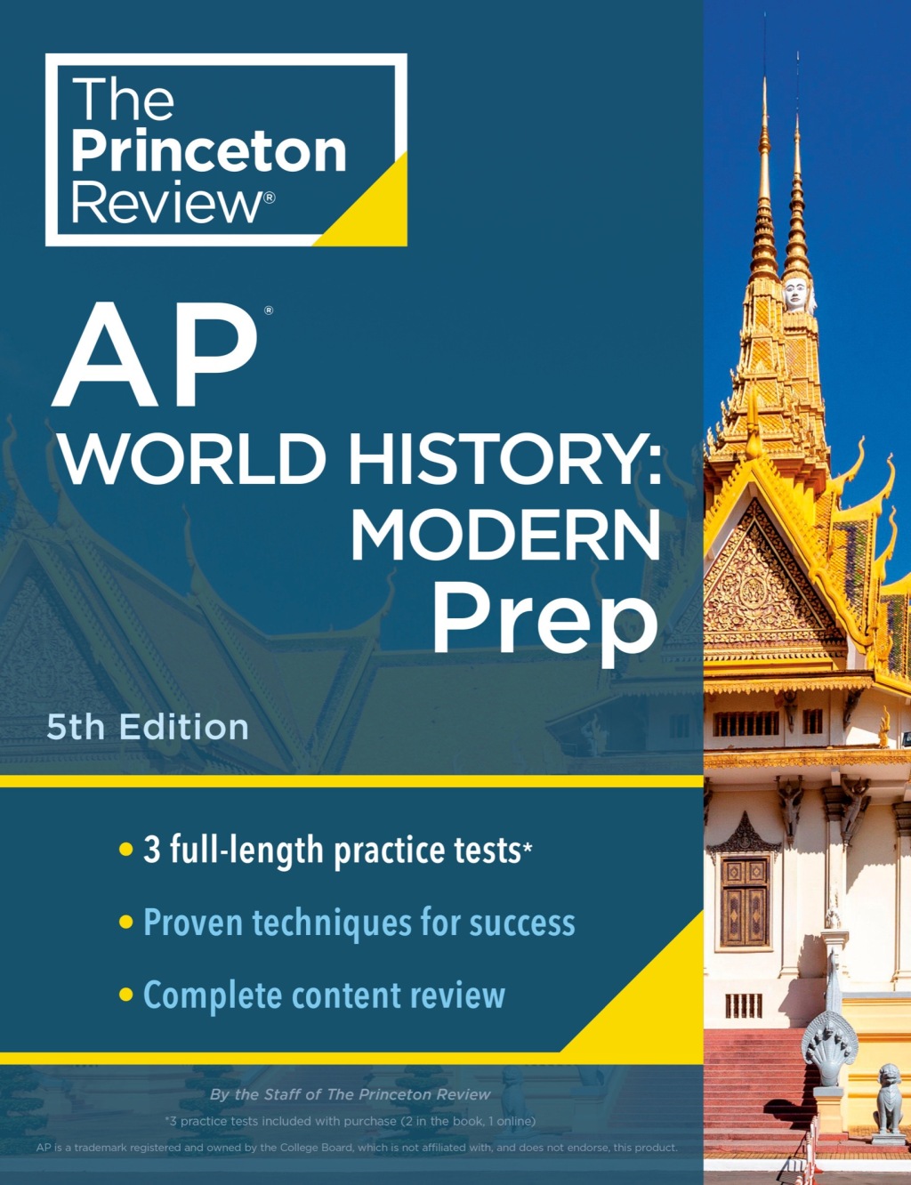 Princeton Review AP World History: Modern Prep, 5th Edition 3 Practice Tests + Complete Content Review + Strategies & Techniques 5th Edition