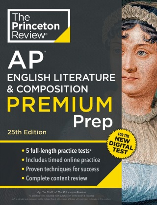 Cover image: Princeton Review AP English Literature & Composition Premium Prep 25th edition 9780593517635