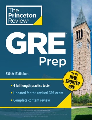 Cover image: Princeton Review GRE Prep 36th edition 9780593517840