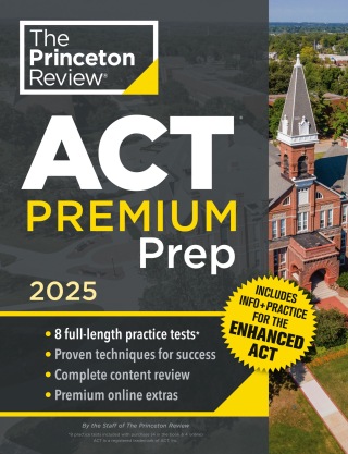 Cover image: Princeton Review ACT Premium Prep, 2025 9780593517901