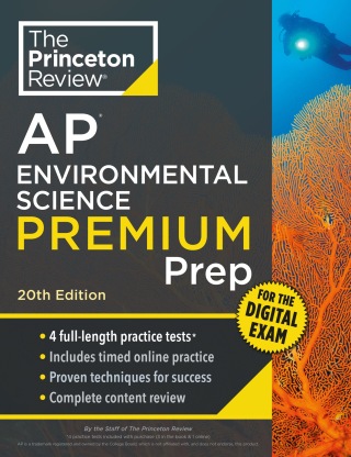 Cover image: Princeton Review AP Environmental Science Premium Prep 20th edition 9780593518472
