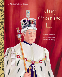 Cover image: King Charles III: A Little Golden Book Biography 9780593706435