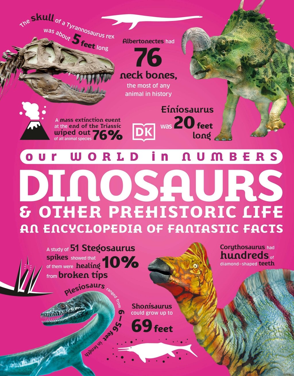 Our World in Numbers Dinosaurs & Other Prehistoric Life An Encyclopedia of Fantastic Facts