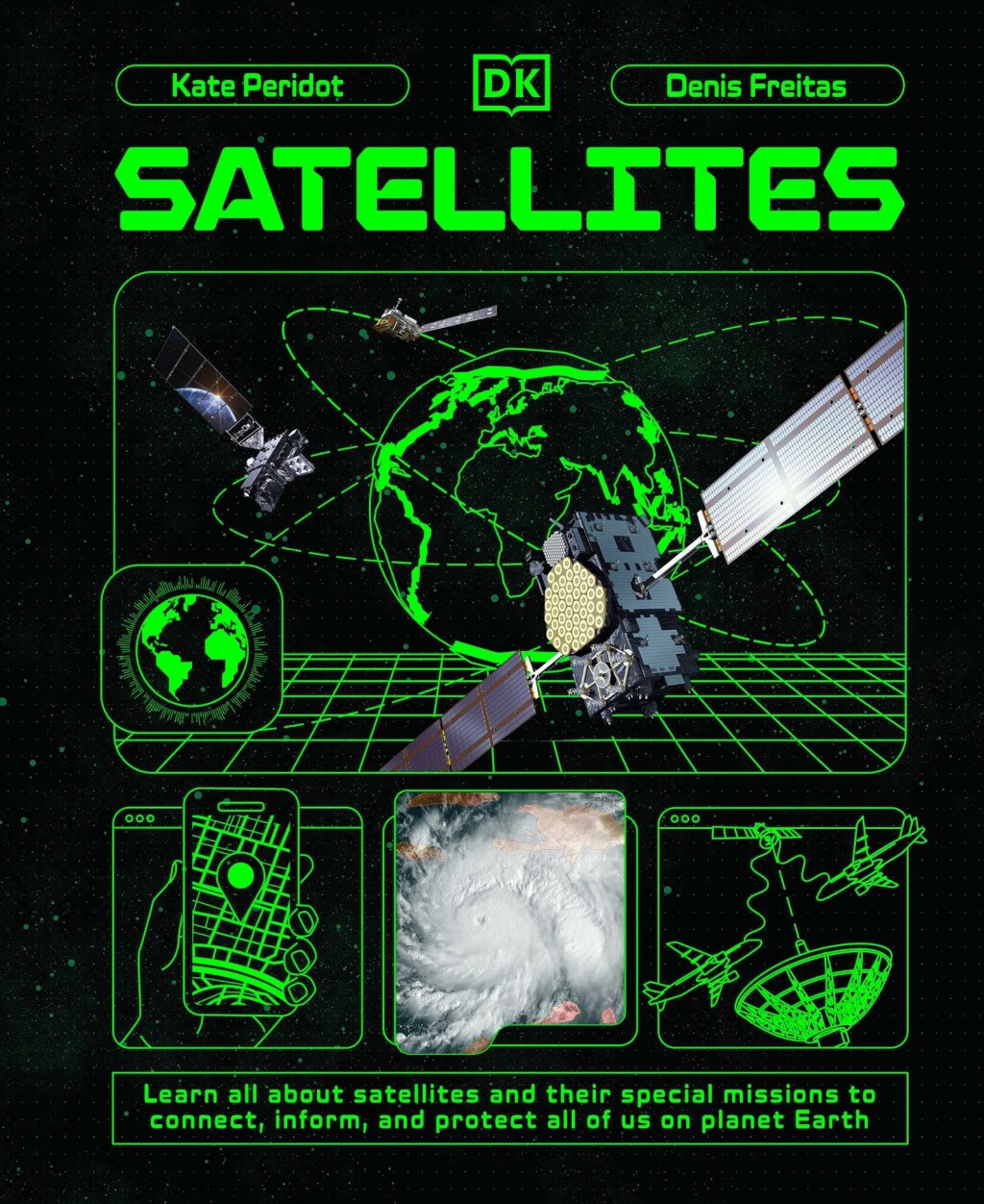 Satellites Learn All About Satellites and Their Special Missions to Connect, Inform, and Protect All of US on Planet Earth