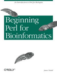 Cover image: Beginning Perl for Bioinformatics 1st edition 9780596000806