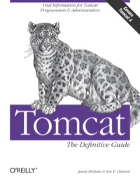 Cover image: Tomcat: The Definitive Guide 1st edition 9780596003180