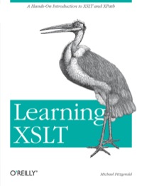 Cover image: Learning XSLT 1st edition 9780596003272