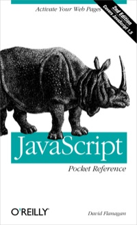 Cover image: JavaScript Pocket Reference 2nd edition 9780596004118