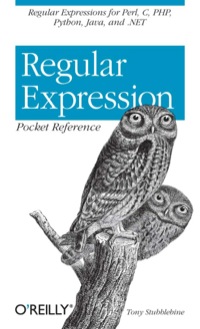 Cover image: Regular Expression Pocket Reference 1st edition 9780596004156
