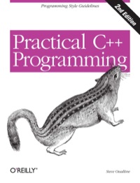 Cover image: Practical C++ Programming 2nd edition 9780596004194