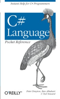Cover image: C# Language Pocket Reference 1st edition 9780596004293