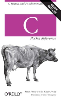 Cover image: C Pocket Reference 1st edition 9780596004361
