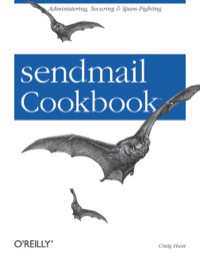 Cover image: sendmail Cookbook 1st edition 9780596004712
