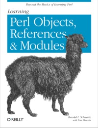 Cover image: Learning Perl Objects, References, and Modules 1st edition 9780596004781