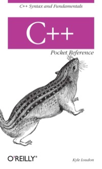 Cover image: C++ Pocket Reference 1st edition 9780596004965