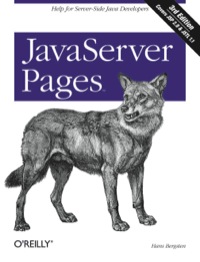 Cover image: JavaServer Pages 3rd edition 9780596005634