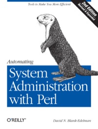 Cover image: Automating System Administration with Perl 2nd edition 9780596006396