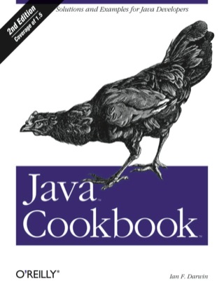 Cover image: Java Cookbook 2nd edition 9780596007010