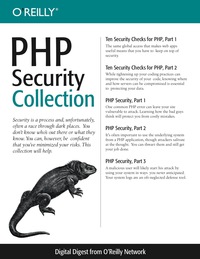 Imagen de portada: PHP Security Collection 1st edition 9780596556594