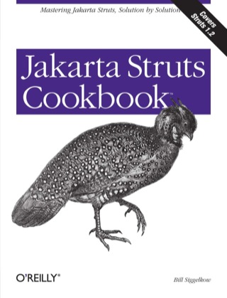 Cover image: Jakarta Struts Cookbook 1st edition 9780596007713