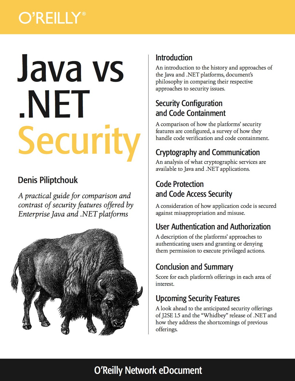 Java vs. .NET Security - 1st Edition (eBook)