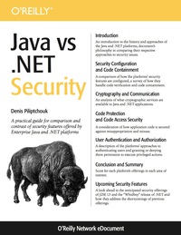 Imagen de portada: Java vs. .NET Security 1st edition 9780596556686